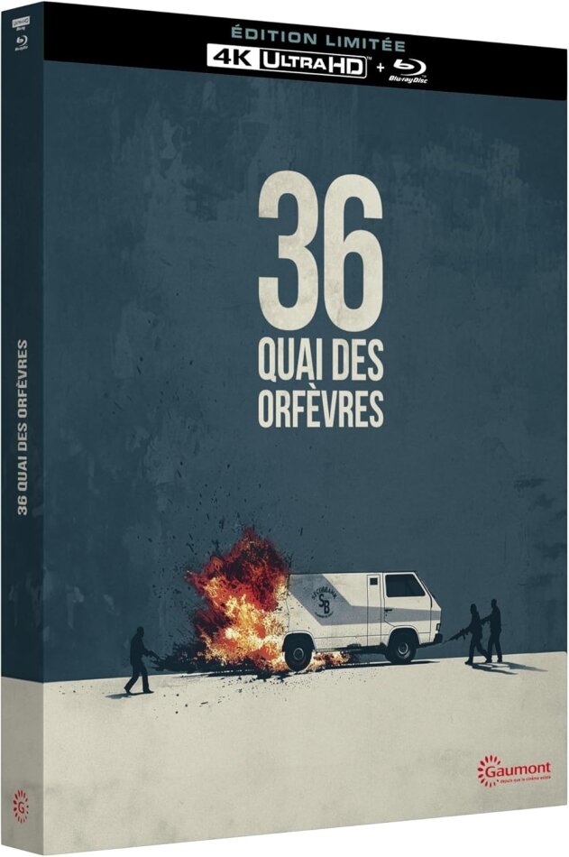 36, quai des orfèvres (2004) Schuber, Digibook, Limited Collector's Edition, Restaurierte Fassung, 4K Ultra HD + Blu-ray