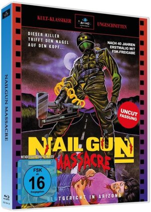 The Nail Gun Massacre (1985) (Full Sleeve Scanavo-Box, Astro Design, Kult-Klassiker, Uncut)