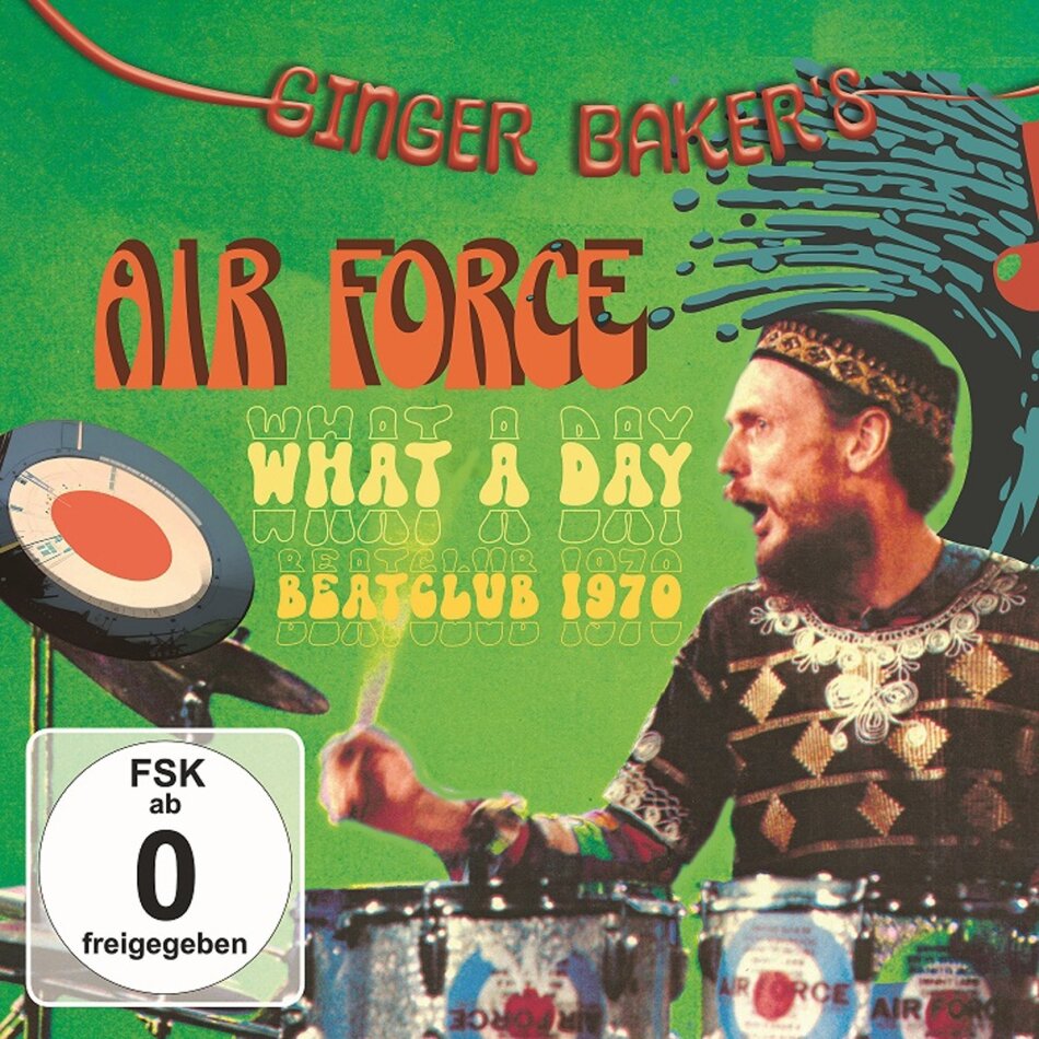 Ginger Baker's Air Force - What A Day (Beatclub 1970) CD + DVD