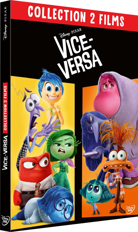 Vice-versa (2015) / Vice-versa 2 (2024) - Collection 2 Films 2 DVDs