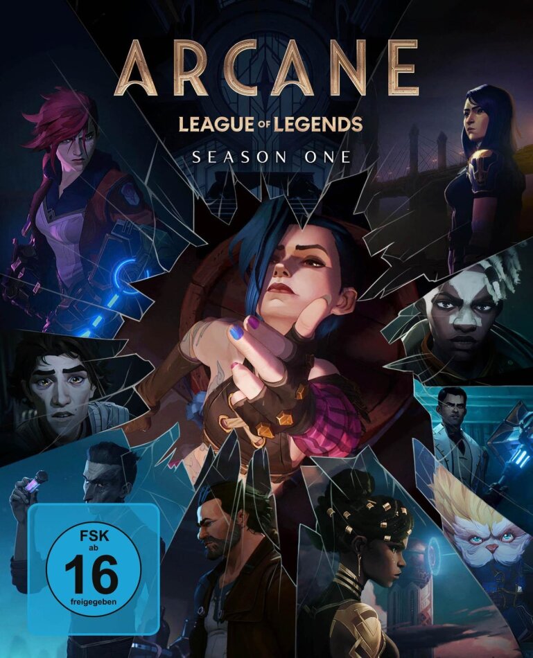 Arcane - League of Legends - Staffel 1 3 Blu-rays