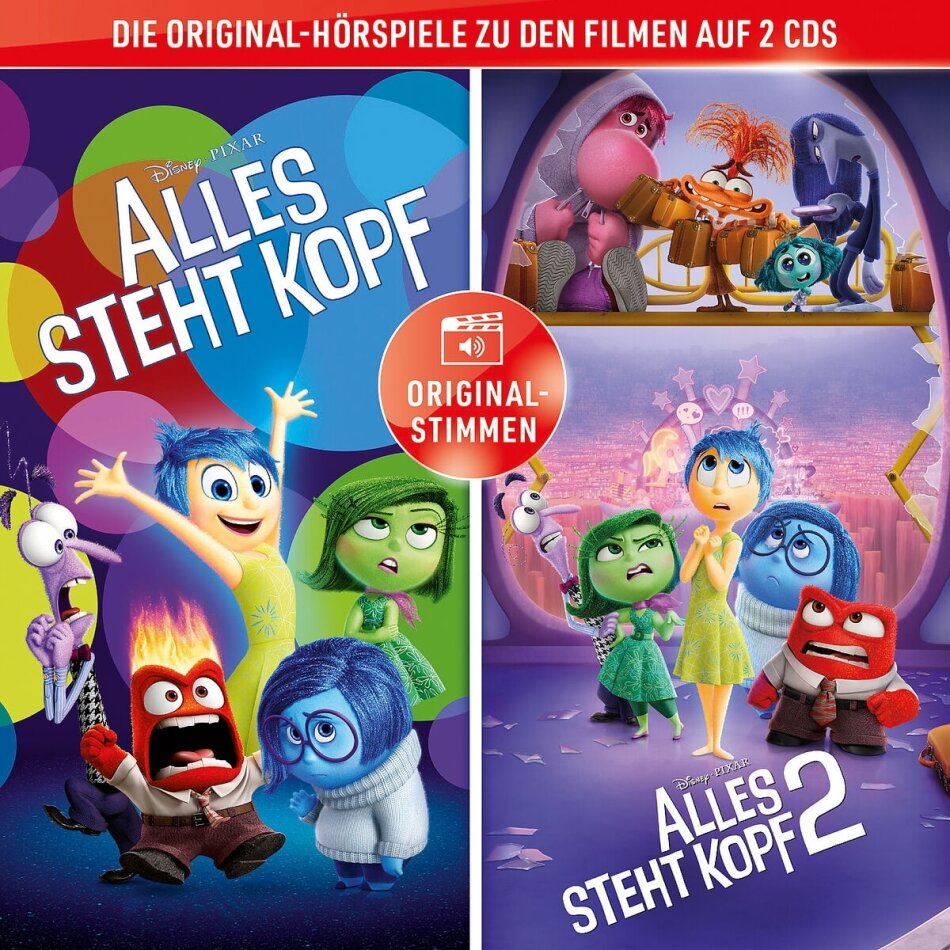 Alles steht Kopf - Hörspielbox - Hörspiel Disney 2 CD