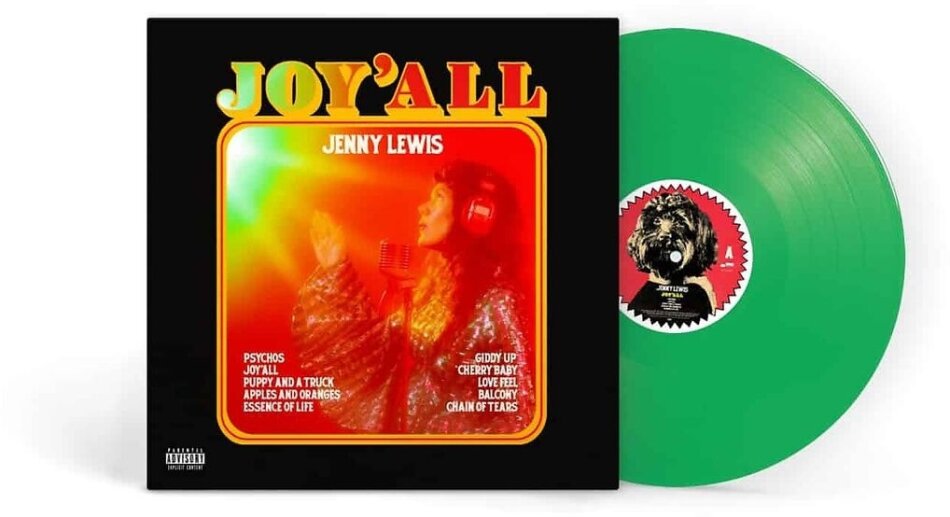Jenny Lewis (Rilo Kiley) - Joy'All Limited Edition, Green Vinyl, LP