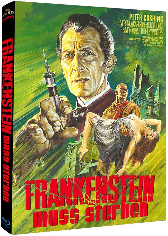 Frankenstein muss sterben (1969) Cover C, Hammer Edition, Limited Edition, Mediabook