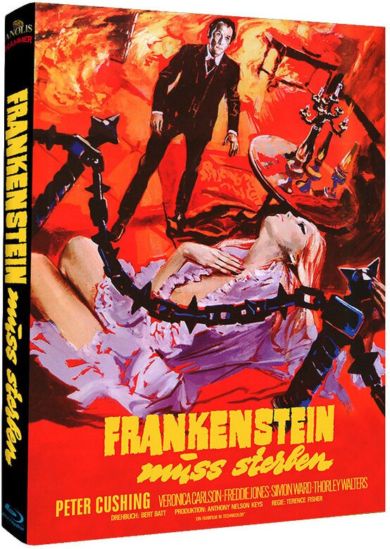 Frankenstein muss sterben (1969) Cover D, Hammer Edition, Limited Edition, Mediabook