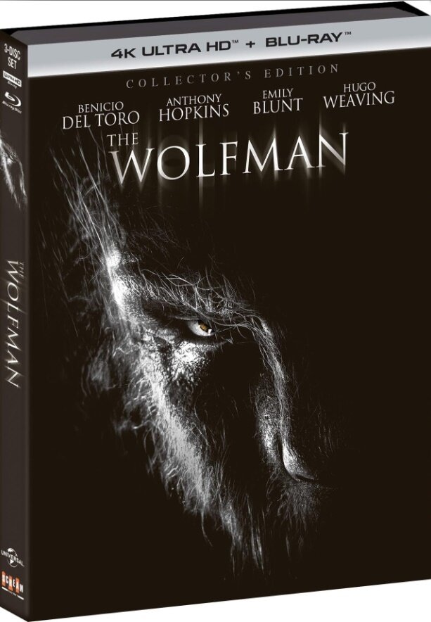 The Wolfman (2010) Collector's Edition, 4K Ultra HD + 2 Blu-rays