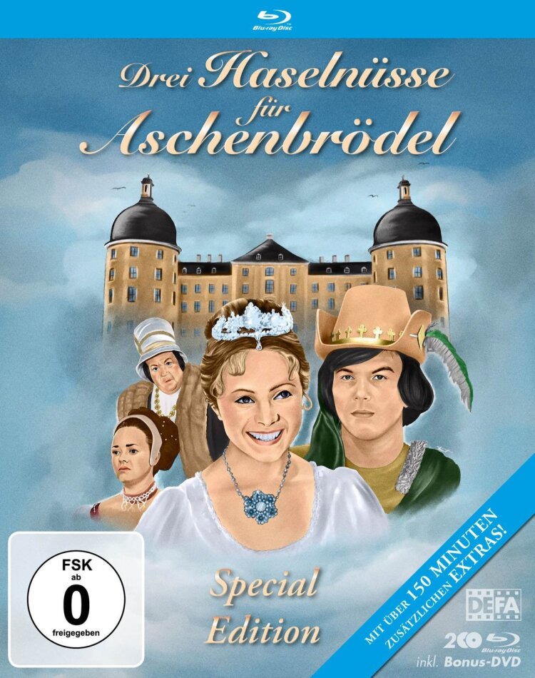 Drei Haselnüsse für Aschenbrödel (1973) Special Edition, Blu-ray + DVD
