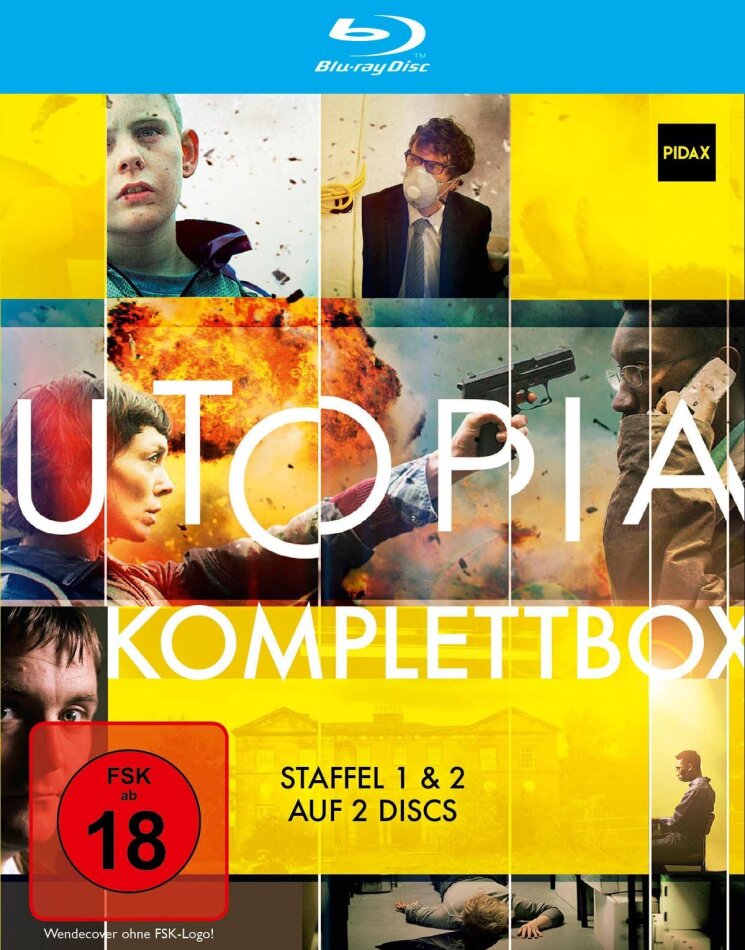 Utopia - Staffel 1 & 2 Komplettbox, Neuauflage, 2 Blu-rays