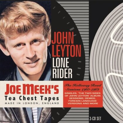John Leyton - Lone Rider: The Holloway Road Sessions 1960-62 Mono Masters, Stereo Versions, Outtakes, Demos And More (3 CDs)
