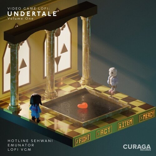 Video Game Lofi - Undertale Vol. 1 Deluxe Edition, Gold Colored Vinyl, LP