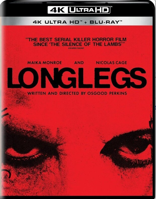 Longlegs (2024) 4K Ultra HD + Blu-ray