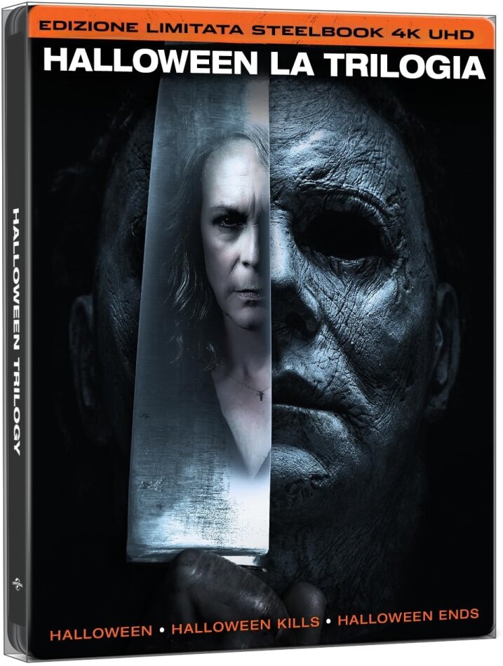 Halloween - La Trilogia - Halloween (2018) / Halloween Kills (2021) / Halloween Ends (2022) Limited Edition, Steelbook, 3 4K Ultra HDs