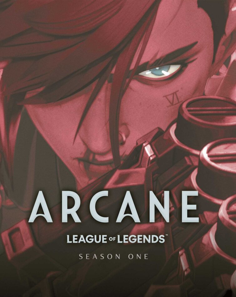 Arcane - League of Legends - Stagione 1 Limited Edition, Steelbook, 3 Blu-rays