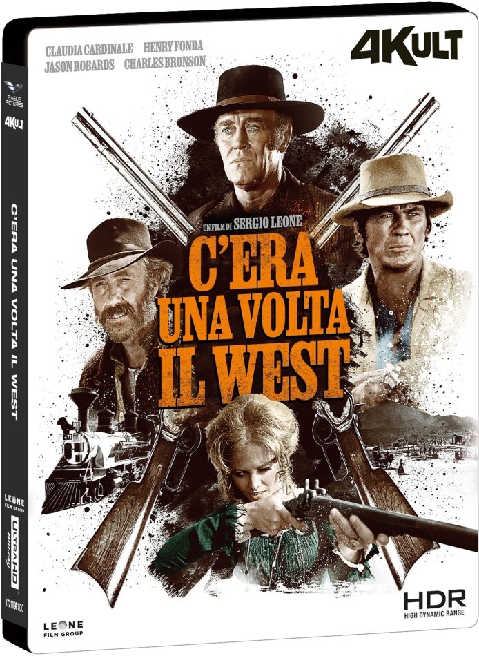 C'era una volta il West (1968) 4Kult, 4K Ultra HD + Blu-ray