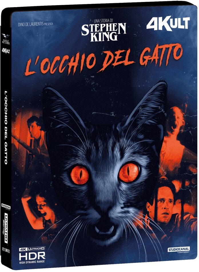 L'occhio del gatto (1985) 4Kult, 4K Ultra HD + Blu-ray