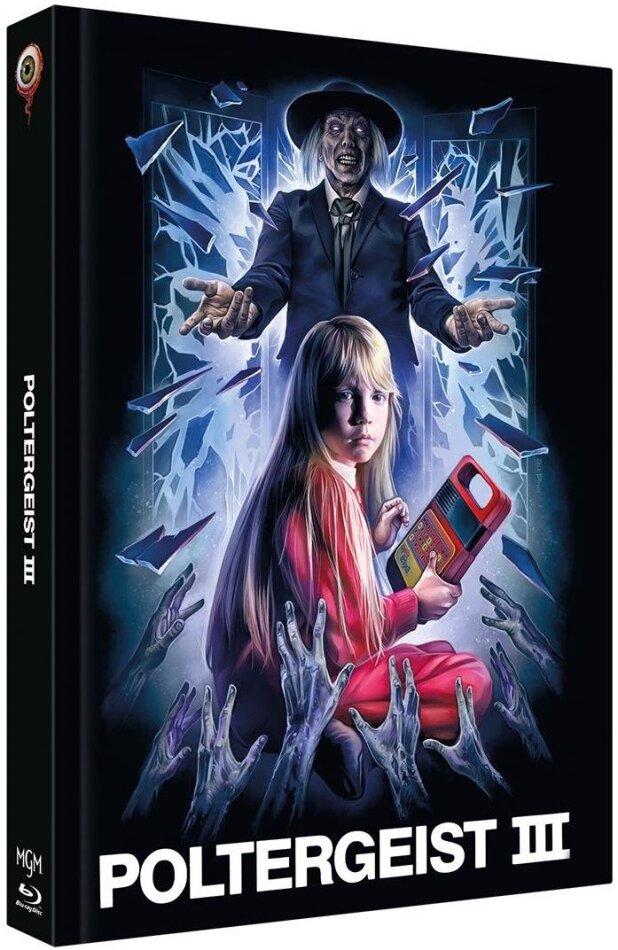 Poltergeist 3 - Die dunkle Seite des Bösen (1988) Cover B, Limited Collector's Edition, Mediabook, Blu-ray + DVD