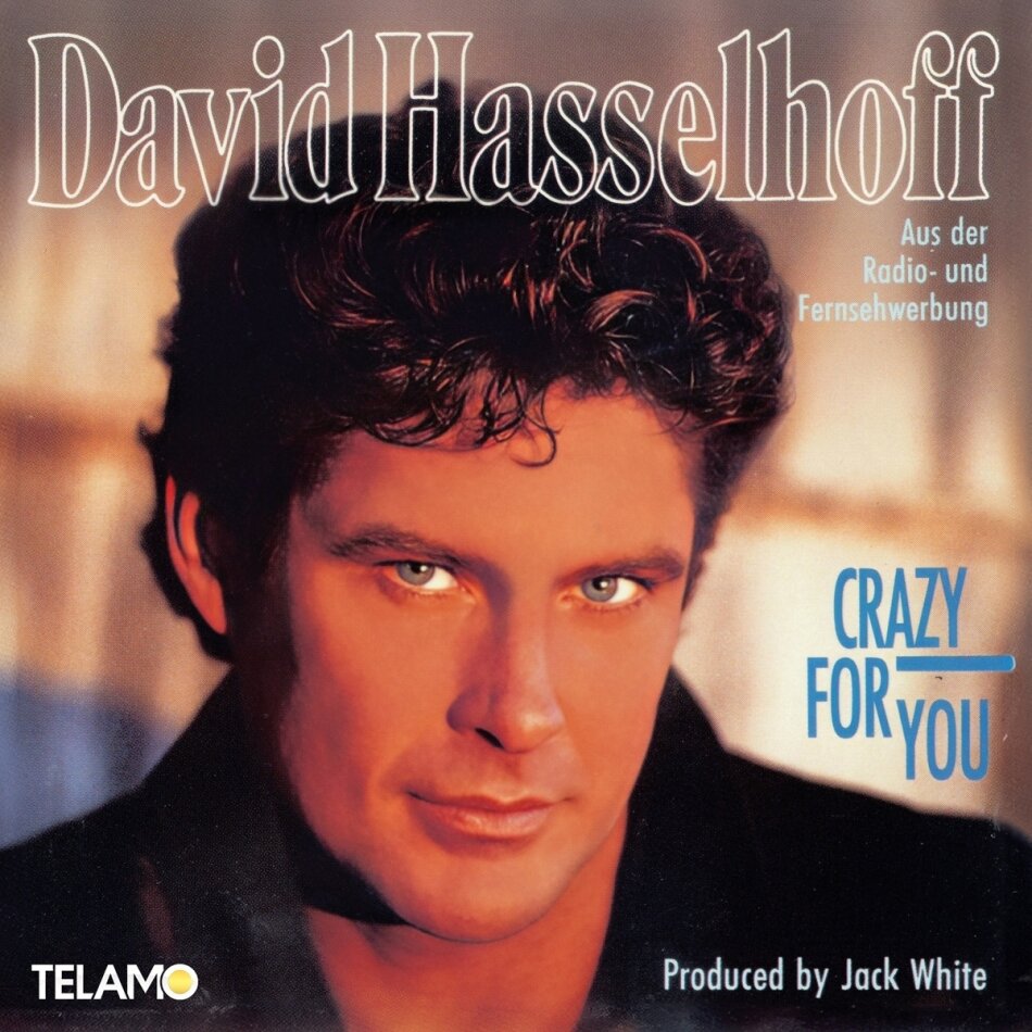 David Hasselhoff - Crazy For You 2024 Reissue, Telamo, LP