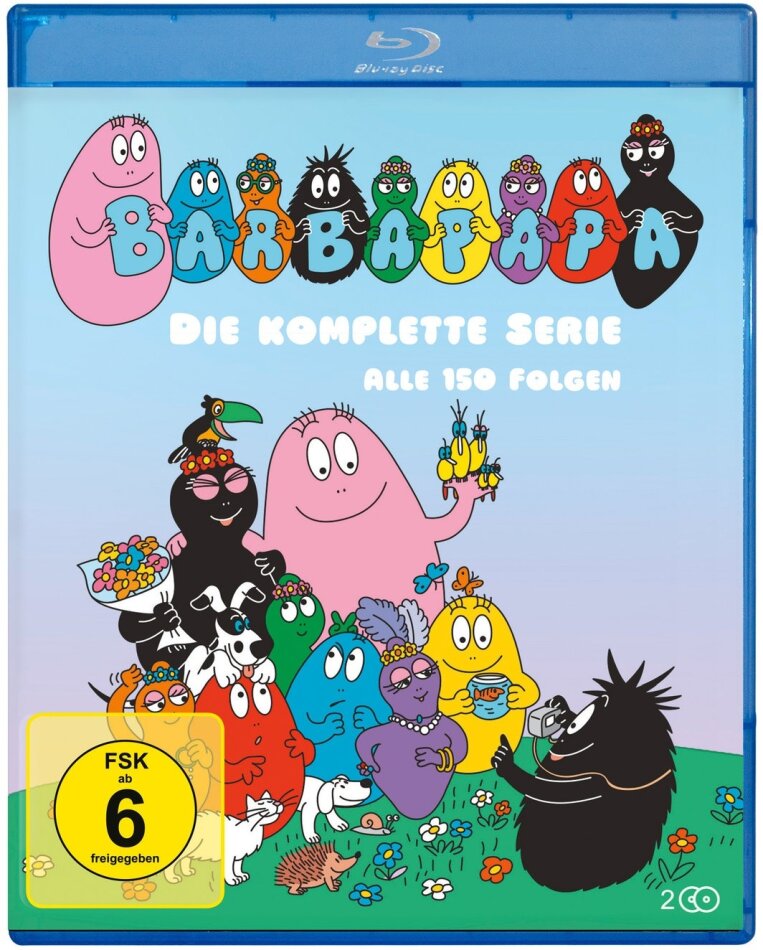 Barbapapa - Die komplette Serie - Alle 150 Folgen 2 Blu-rays