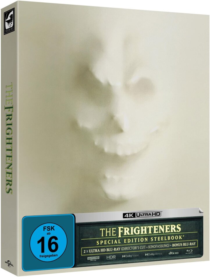 The Frighteners (1996) Director's Cut, Kinoversion, Limited Special Edition, Restaurierte Fassung, Steelbook, 2 4K Ultra HDs + Blu-ray