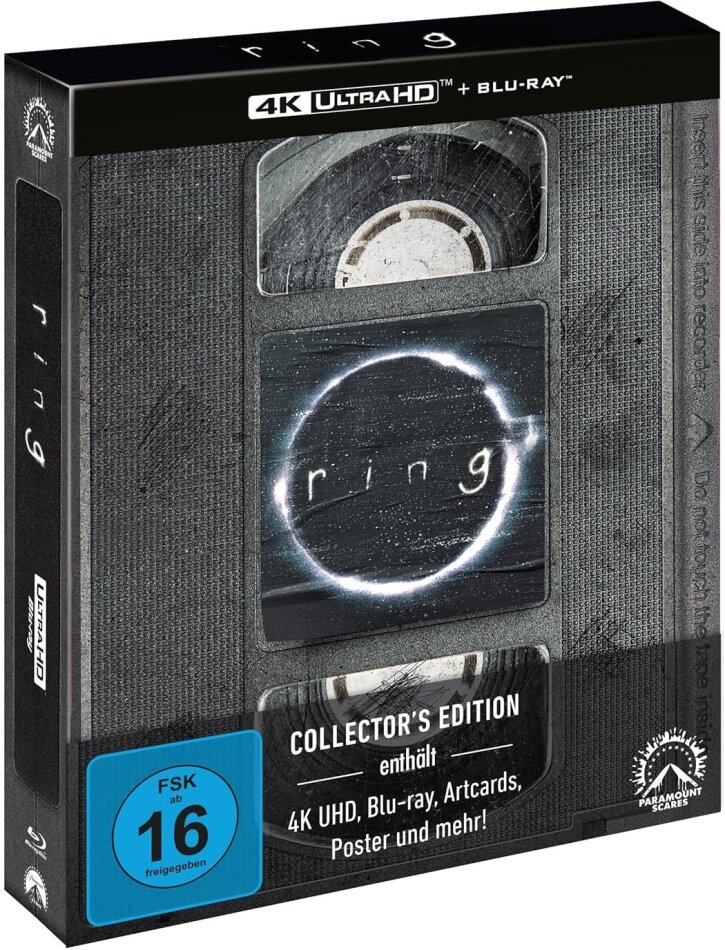 Ring (2002) Schuber, Paramount Scares, Limited Collector's Edition, Steelbook, 4K Ultra HD + Blu-ray