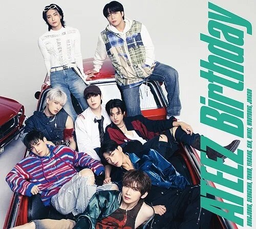 Ateez (K-Pop) - Birthday Version B, photobook, Japan Edition
