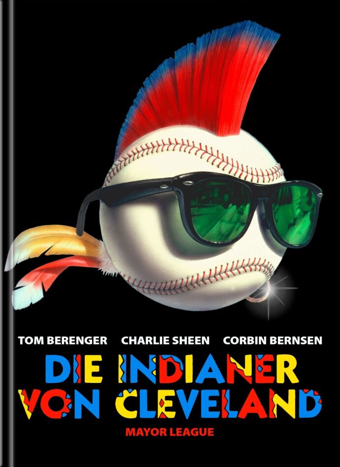 Die Indianer von Cleveland - Major League (1989) Cover A, Limited Edition, Mediabook, Uncut, Blu-ray + DVD