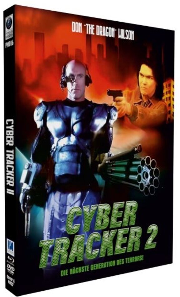 Cyber Tracker 2 (1995) Cover A, Édition Limitée, Mediabook, Blu-ray + DVD