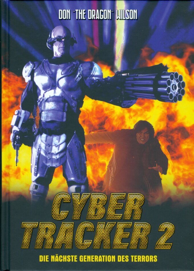 Cyber Tracker 2 (1995) Cover B, Limited Collector's Edition, Mediabook, Blu-ray + DVD