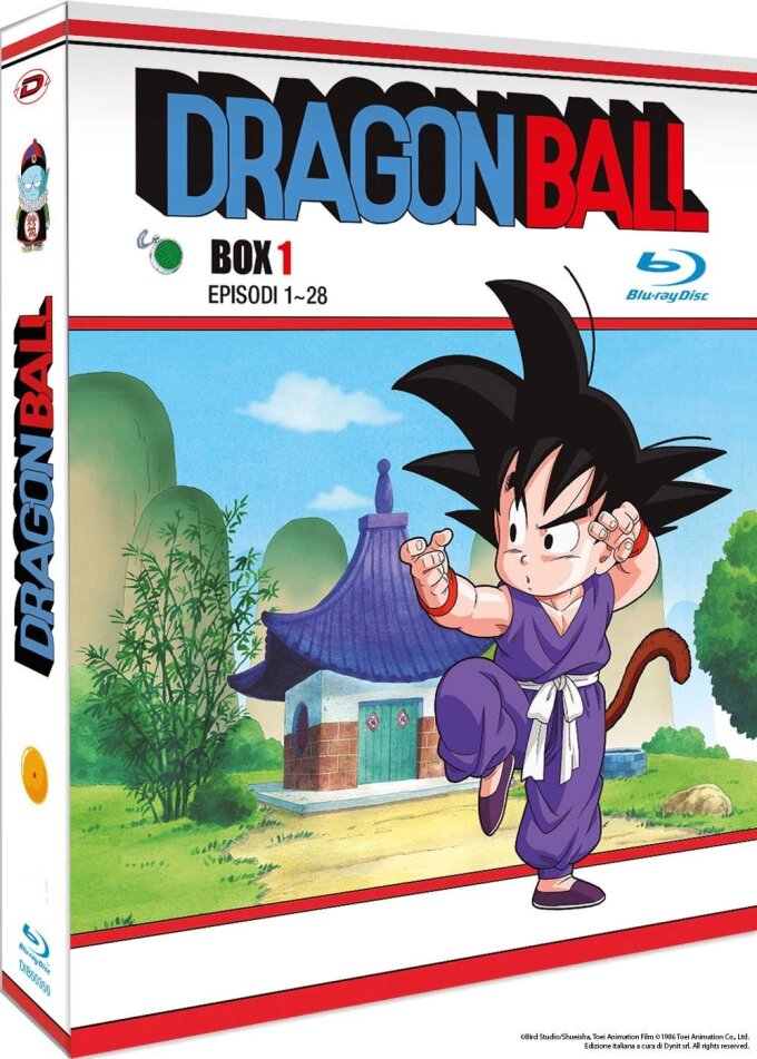 Dragon Ball - Box 1: Episodi 01-28 4 Blu-rays