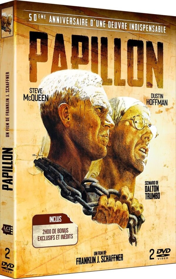 Papillon (1973) 50th Anniversary Edition, 2 DVDs