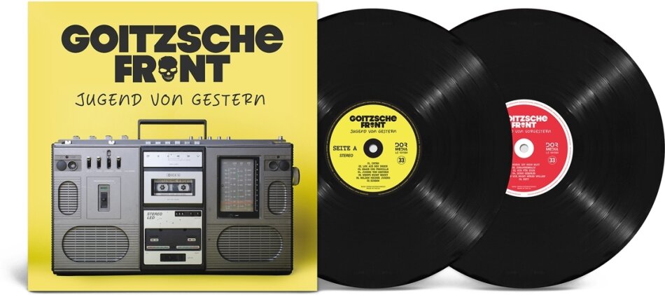 Goitzsche Front - Jugend Von Gestern Black Vinyl, 2 LP