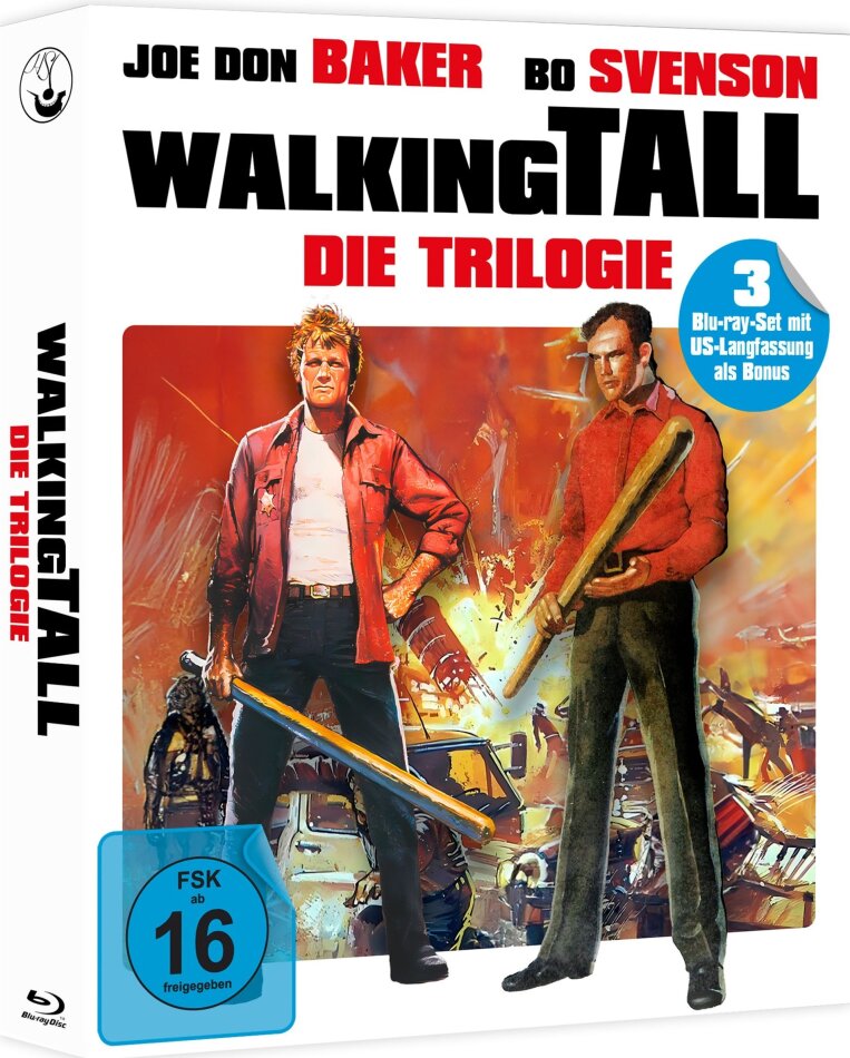 Walking Tall 1-3 - Die Trilogie Digipack, Limited Edition, 3 Blu-rays