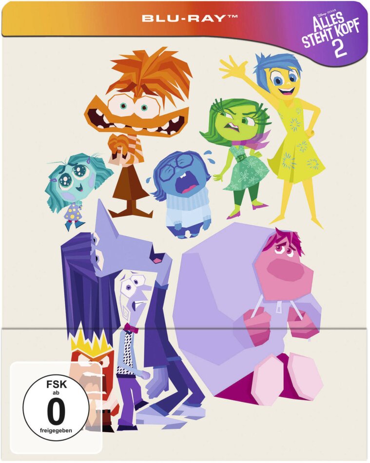 Alles steht Kopf 2 (2024) Limited Edition, Steelbook