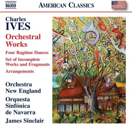 Orchestra New England, Charles Ives (1874-1954), James Sinclair & Orquesta Sinf&oacute;nica de Navarra - Orchestral Works