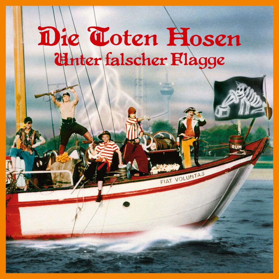 Die Toten Hosen - Unter falscher Flagge - 1984 – 2024: Die 40 Jahre-Jubiläumsedition 2024 Reissue, Édition 40ème Anniversaire, Édition Limitée, LP + 2 CD