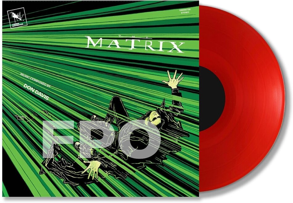 Don Davis - The Matrix 2024 Reissue, Concord Records, Ruby Red Vinyl, LP