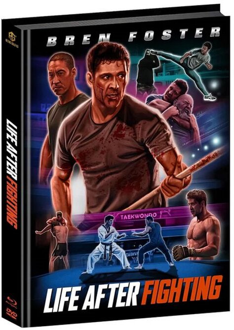 Life After Fighting (2024) Cover C, Wattiert, Limited Edition, Mediabook, Blu-ray + DVD