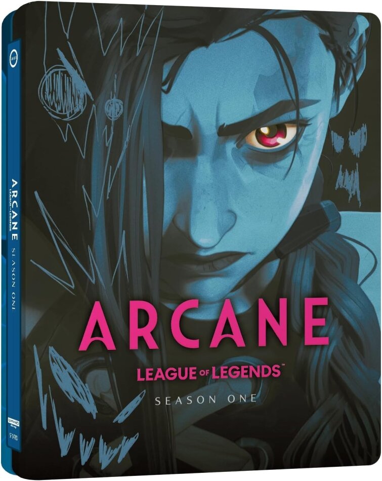 Arcane - League of Legends - Season 1 Limited Edition, Steelbook, 3 4K Ultra HDs + Blu-ray