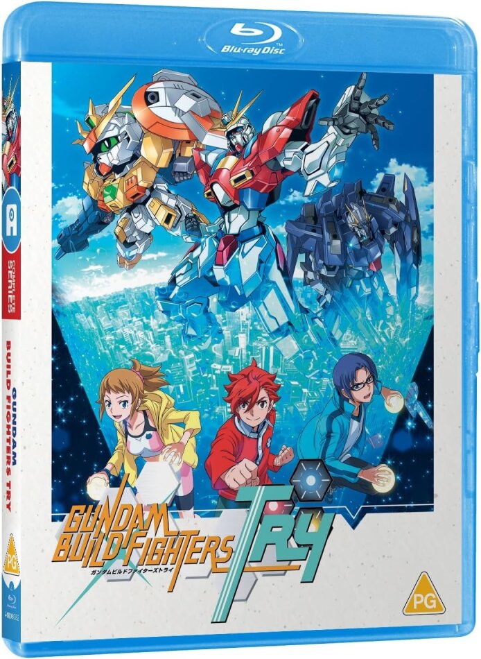 Gundam Build Fighters: Try - Complete Series Standard Edition, 4 Blu-rays