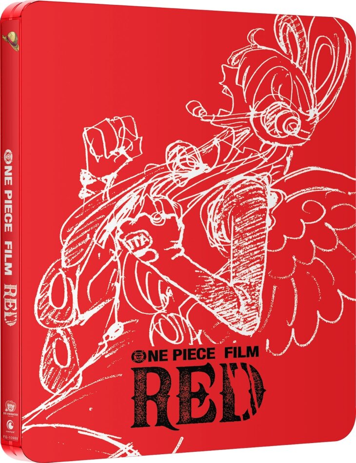 One Piece Film - Red (2022) Limited Edition, Steelbook, 4K Ultra HD + 2 Blu-rays