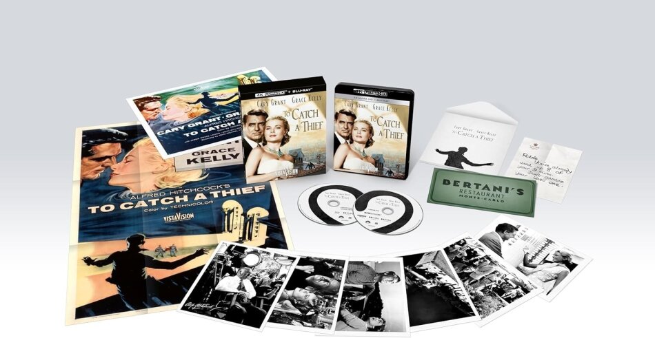 To Catch a Thief (1955) Limited Collector's Edition, 4K Ultra HD + Blu-ray