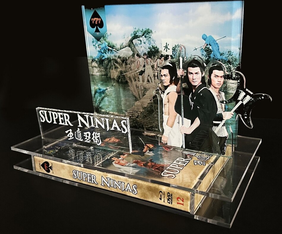 Super Ninjas (1982) Limited Display Edition, Blu-ray + DVD