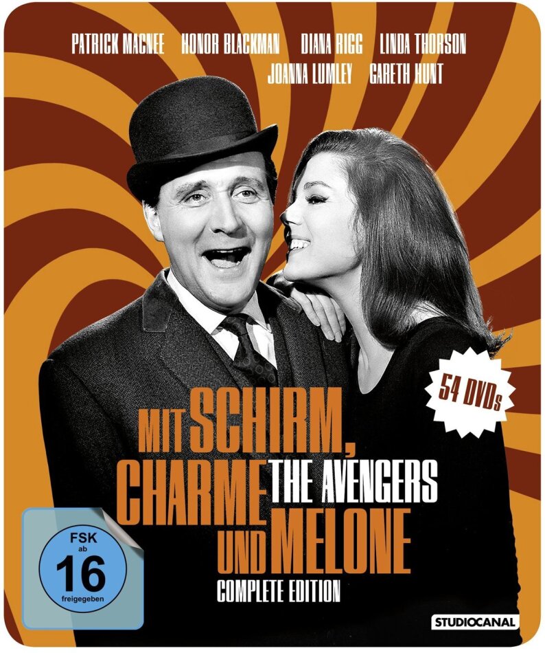 Mit Schirm, Charme und Melone - The Avengers - Complete Edition 54 DVDs