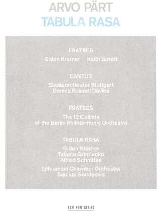 Gidon Kremer, Keith Jarrett, Dennis Russel Davies, Die 12 Cellisten der Berliner Philharmonika & Arvo P&auml;rt (*1935) - Tabula Rasa (2024 Reissue, Universal Japan, Japan Edition)