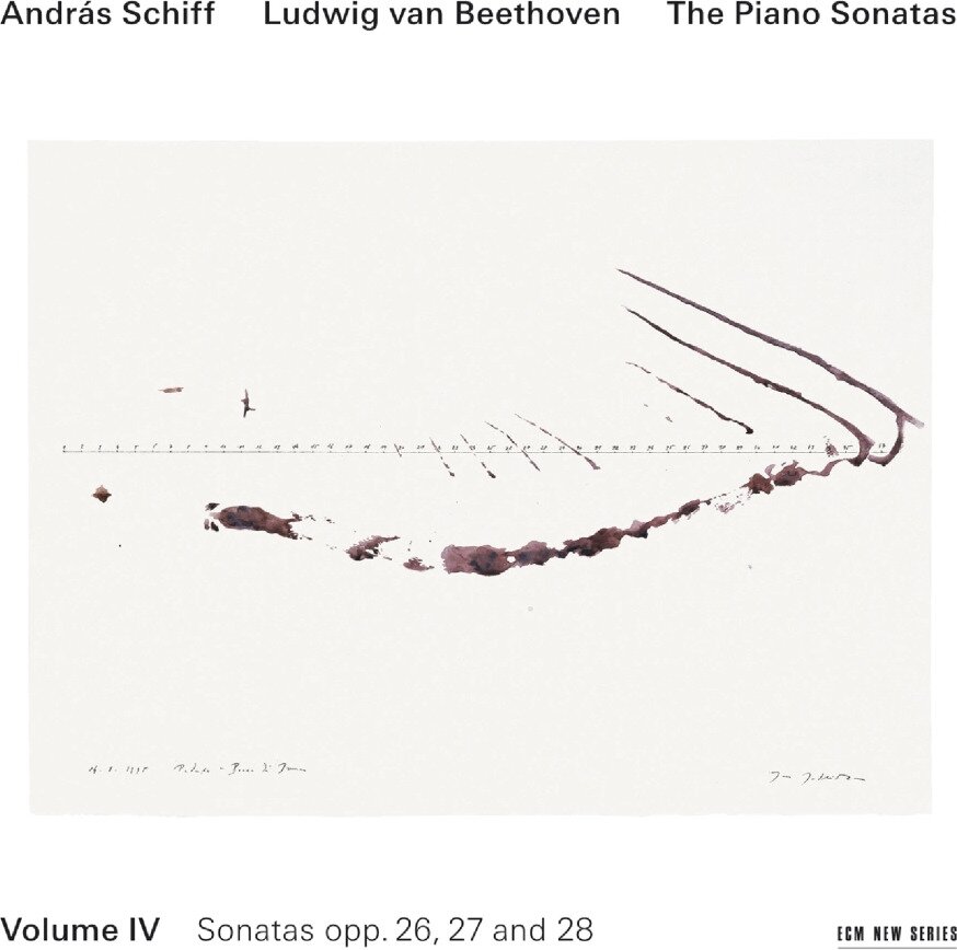 Andras Schiff & Ludwig van Beethoven (1770-1827) - The Piano Sonatas Volume IV - Sonatas opp. 26, 27 and 28 2024 Reissue, Universal Japan, Japan Edition
