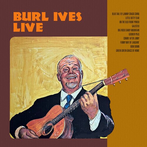 Burl Ives - Burl Ives Live CD-R, Manufactured On Demand