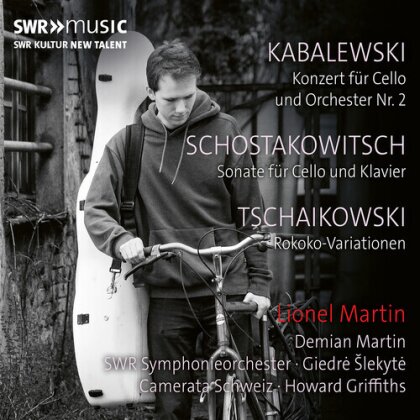 SWR Symphonieorchester, Dimitri Kabalewsky (1904-1987), Dimitri Schostakowitsch (1906-1975), Peter Iljitsch Tschaikowsky (1840-1893), &hellip; - Lionel Martin Plays Kabalevsky Shostakovich