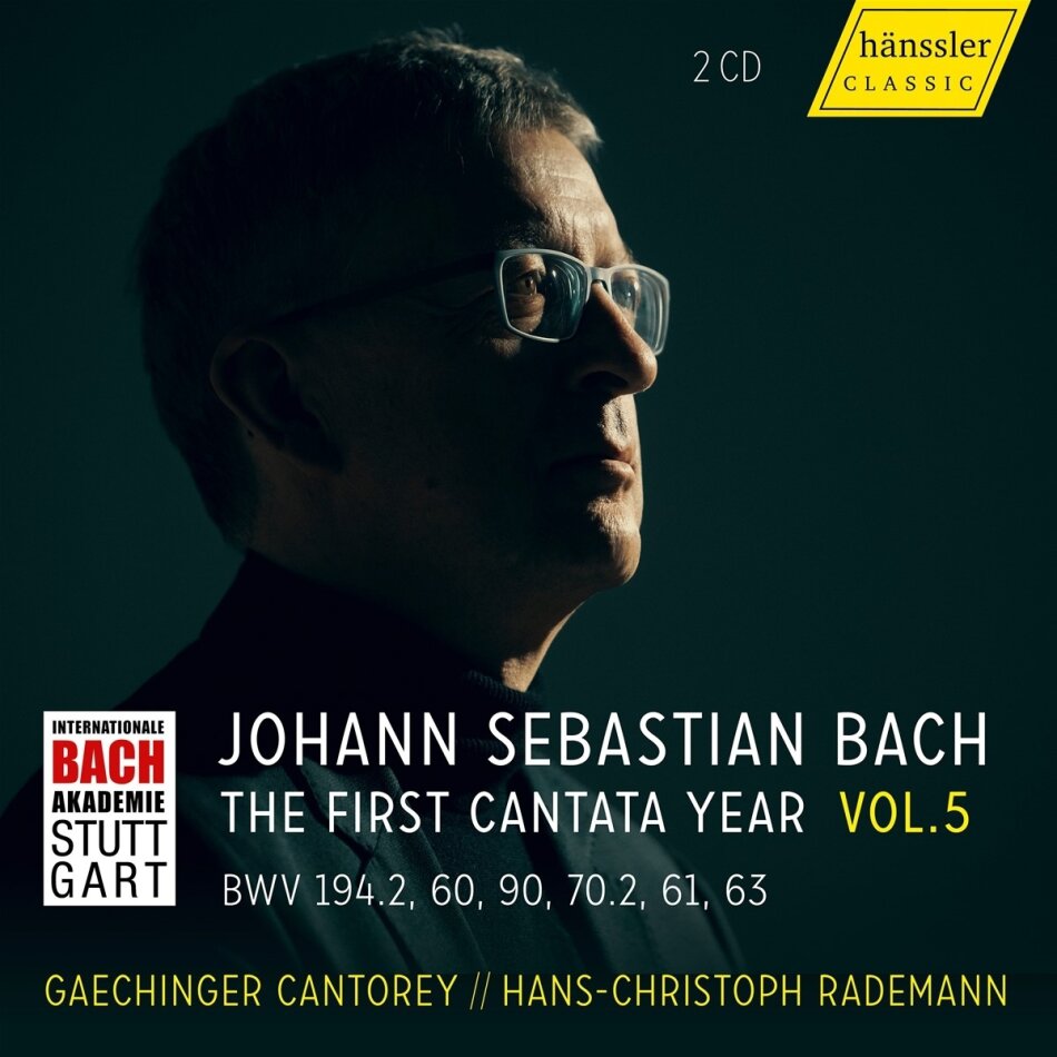 Johann Sebastian Bach (1685-1750), Hans-Christoph Rademann & Gaechinger Cantorey - The First Cantata Year - Vol. 5 - Vision Bach 2 CDs