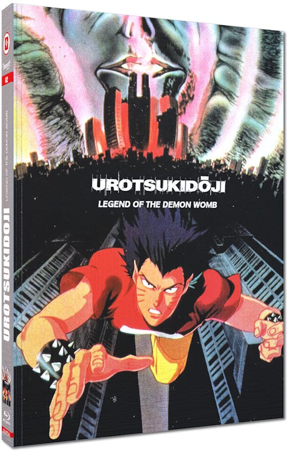 Urotsukidoji 2: Legend of the Demon Womb (1991) Cover D, Limited Edition, Mediabook, Blu-ray + DVD