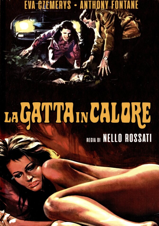 La gatta in calore (1972) Cover A, Limited Edition, Mediabook
